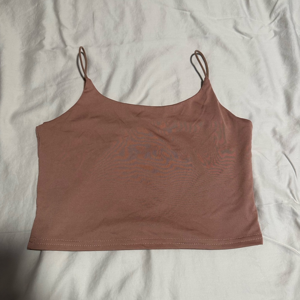 rose gold, romwe, cropped tank top